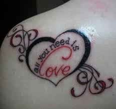 Love Heart Tattoo Designs 43