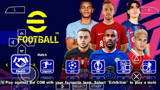 eFootball PES 2023 Mobile V3.7.4 Download PS5 Graphics Android Offline
