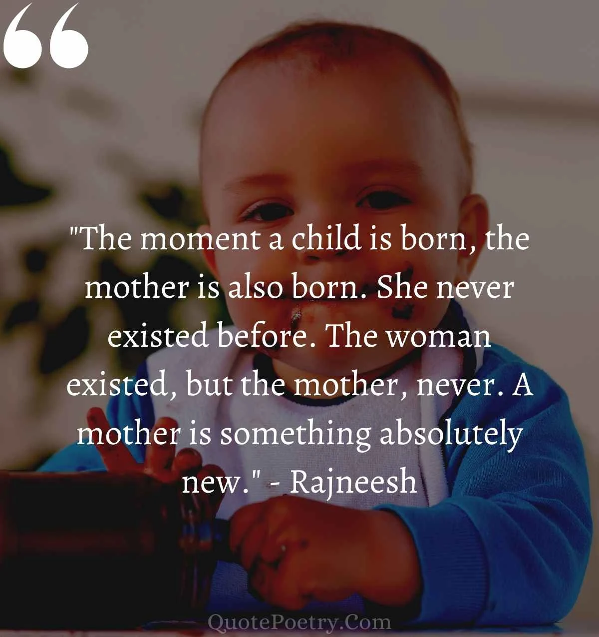 Top Unconditional Love Mother and Baby Quotes