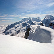 Alpes 2014, Alpes Peninos, Breithorn, Breithorn Mittelgipfel, Roccia Nera