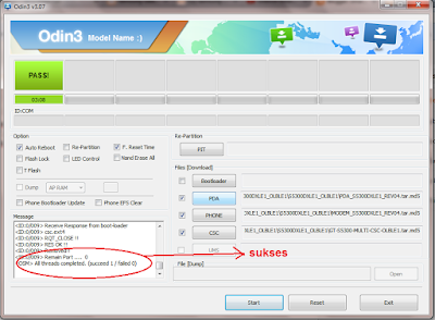Cara Flash Samsung