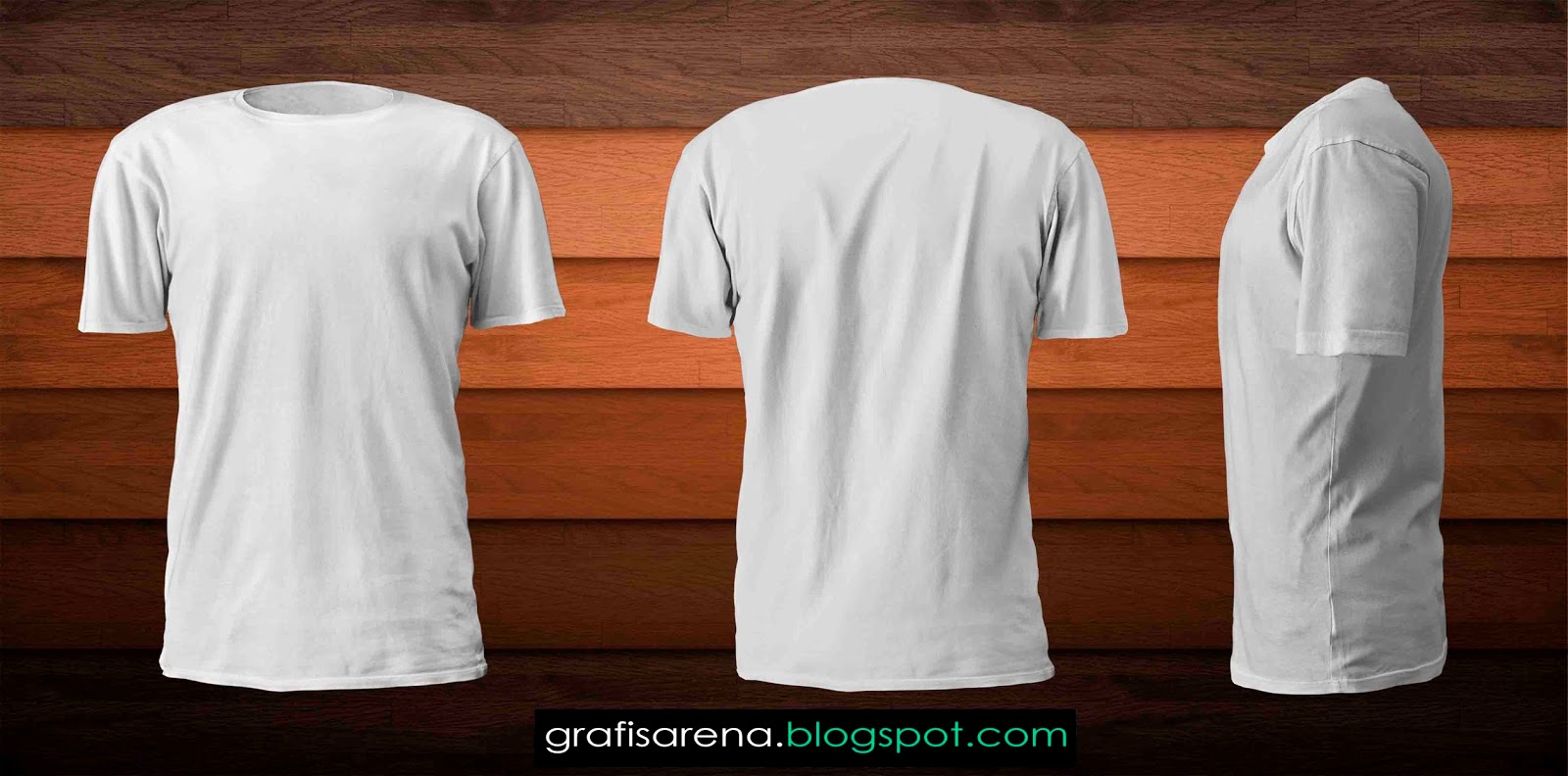 Ide 10 Gambar Kaos  Putih Bagian Belakang 