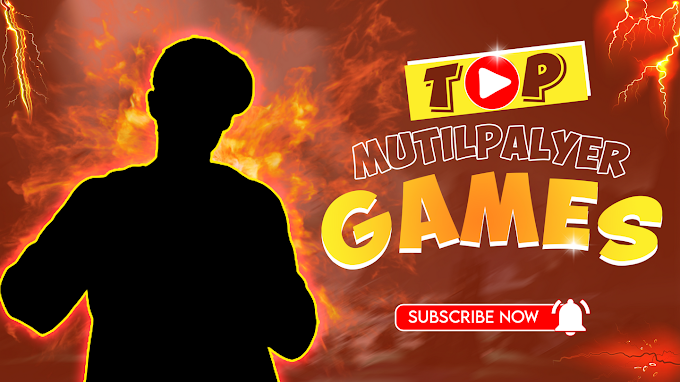 Top Multiplayer Games Photoshop PSD Project Download - YouTube Thumbnail