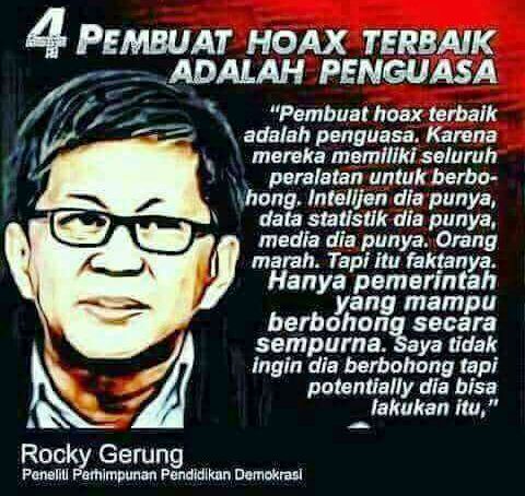 Quote Rocky Gerung - Kumpulan quote kata bijak