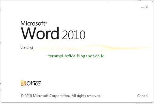 Terampil Office Pengertian Microsoft Word 2010 Dan Mengenal Lebih