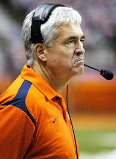 This face pretty much says all you need to know about Greg Robinson's tenure as the head coach at Syracuse