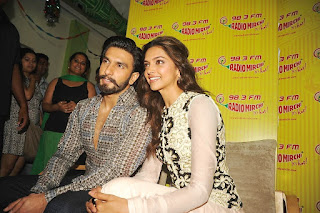 Deepika Padukone and Ranveer Singh 