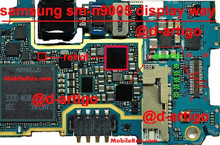 Samsung Galaxy Note 3 SM-N9005 White Display