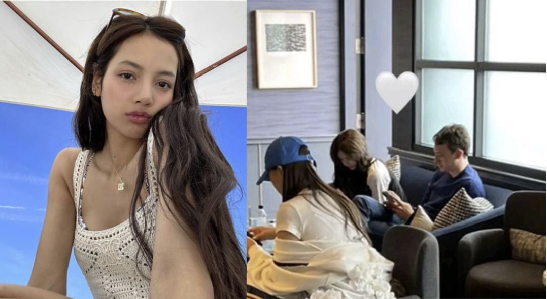 Lisa de BLACKPINK y Frédéric Arnault en el Aeropuerto llama la atención de los fanaticos ¿son novios?