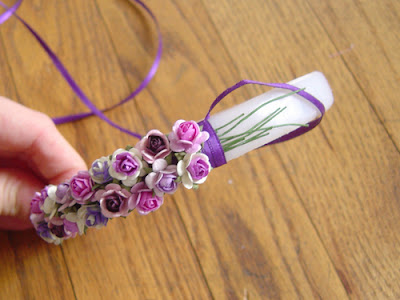 how to make flower headband