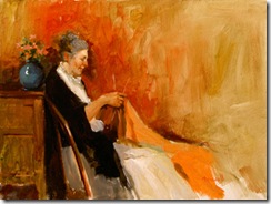 Woman-Knitting