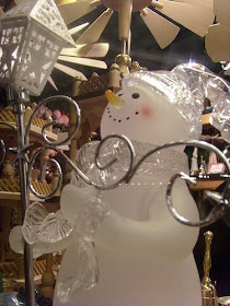 glass snowman by karennesylvester snowman