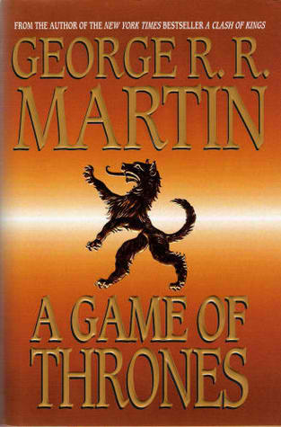 game of thrones book 1. game of thrones book cover.