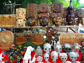 recuerditos en Chichén Itzá