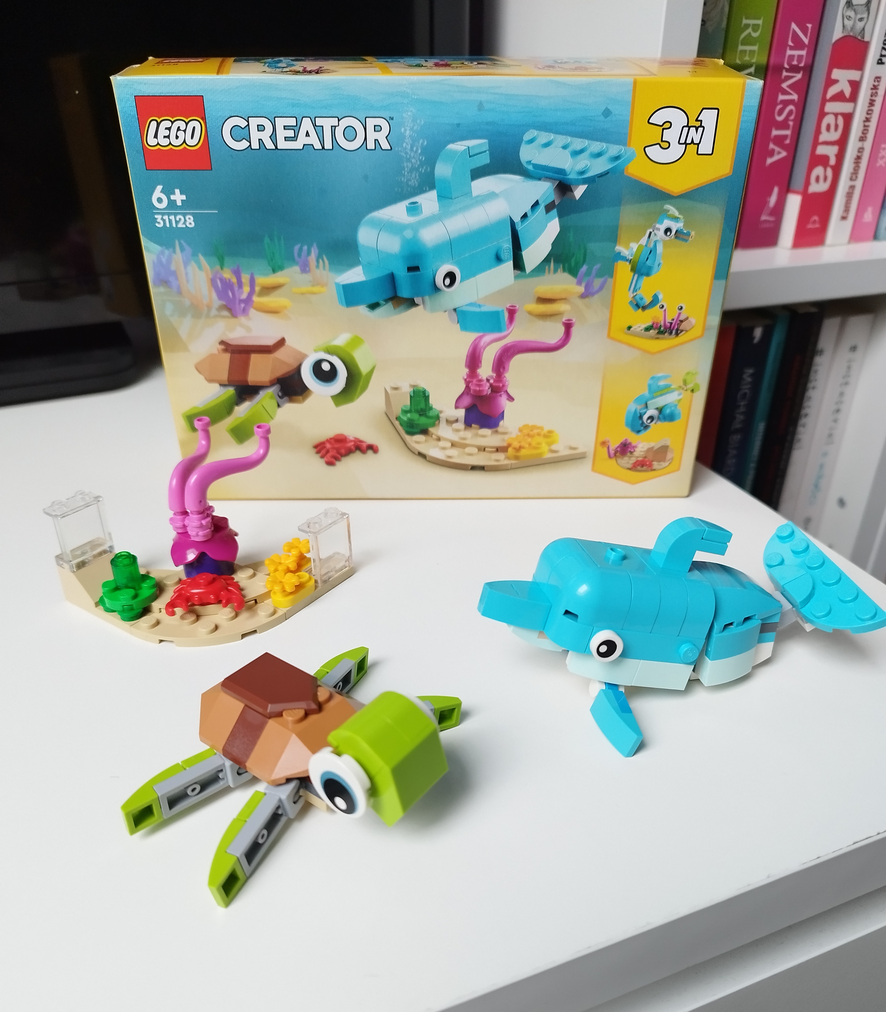 LEGO Creator 3 w 1 delfin i żółw - TaniaKsiazka.pl