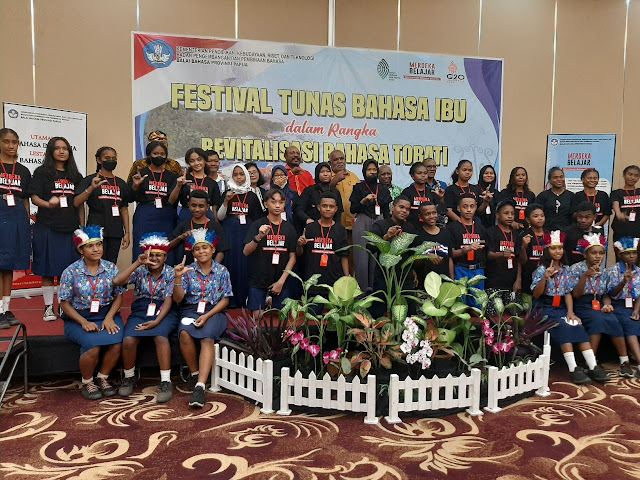 Revitalisasi Bahasa Tobati Jadi Tema Festival Tunas Bahasa Ibu Kota Jayapura