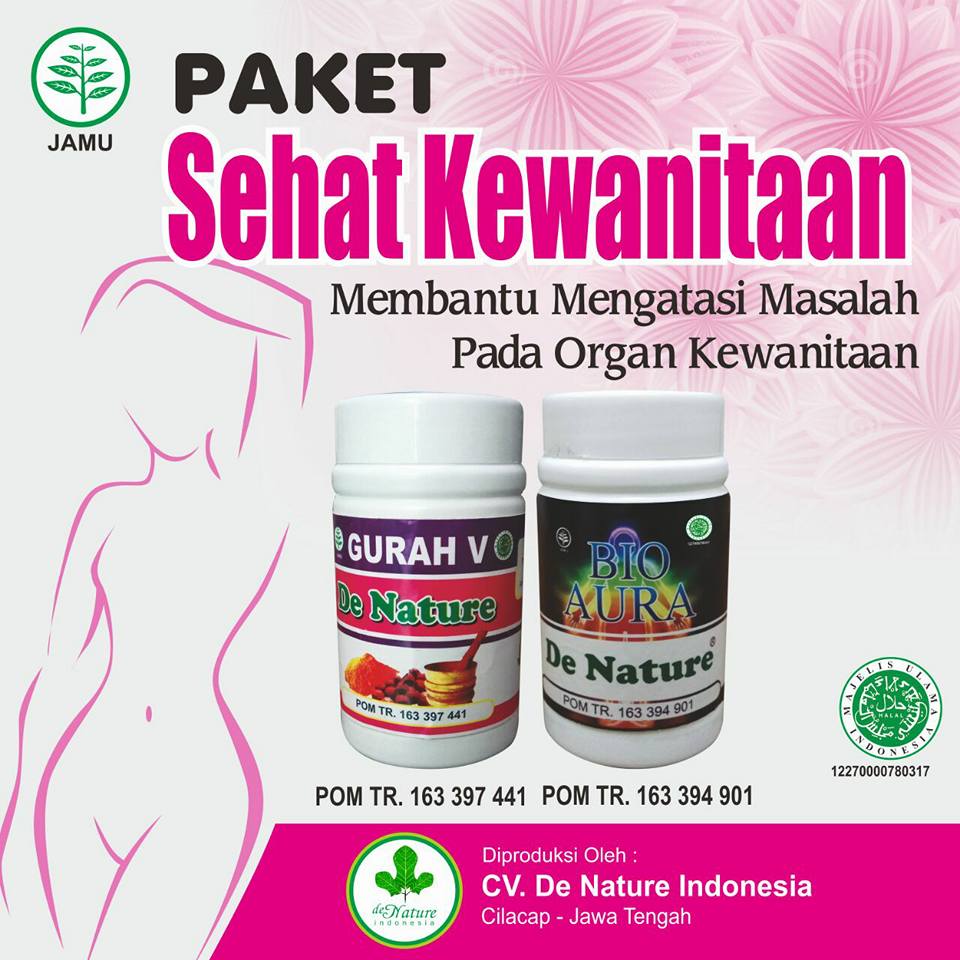 Kapsul Gurah V dan Bio Aura de Nature Solusi Kesehatan Vagina Wanita