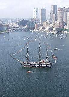 USS Constitution in Boston, 2005