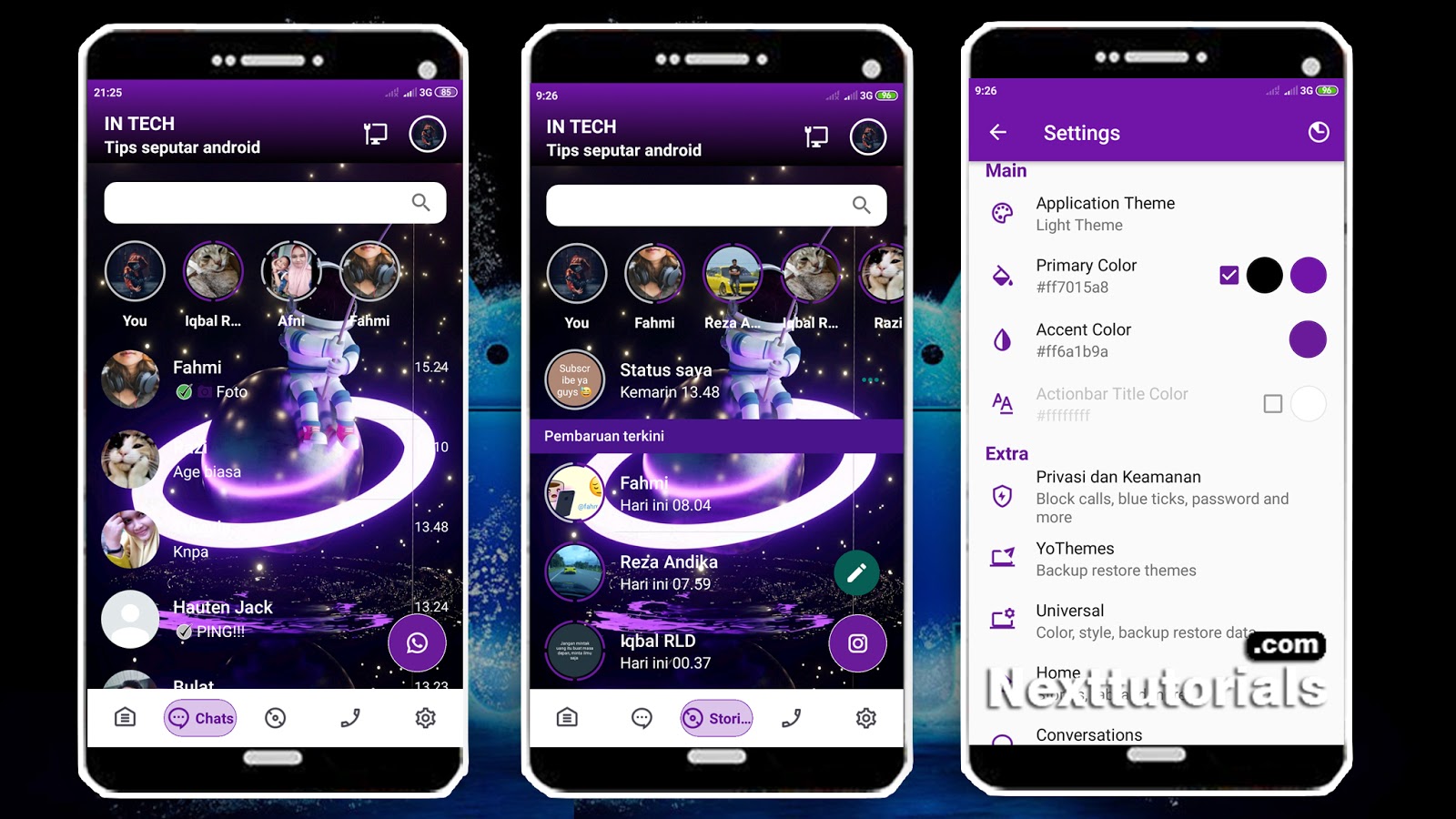 Download Tema DELTA YOWhatsApp v2.2.0 Keren Banget Terbaru