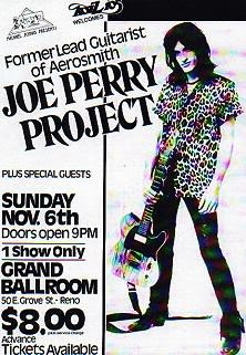 Joe Perry Project... I've Got The Rock -n- Rolls Again... 1981