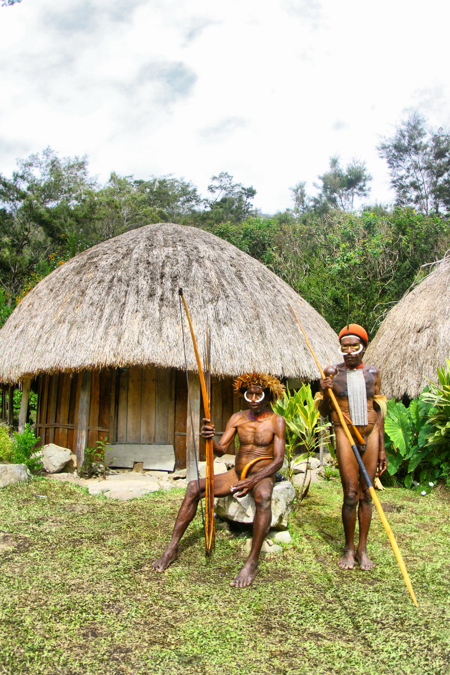 Rumah Adat Honai - Provinsi Papua Barat - Denah Rumah