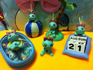 (INSTOCK Calendar Block Design) Japan Seto Craft Scrump Figures