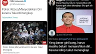 Polisi: Rizieq Menyerahkan Diri karena Takut Ditangkap, Netizen: Harun Masiku Gak Menyerahkan Diri Karena Gak Takut Ditangkap? Atau Yang Mau Nangkap Takut?