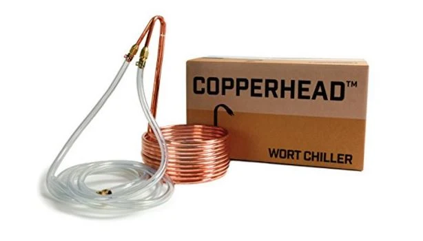 copper head immersion wort chiller