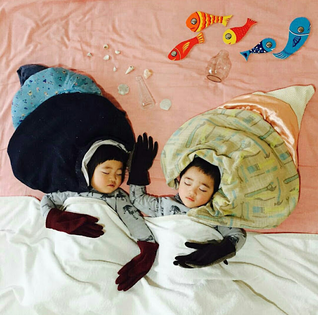 parenting, twins photo series, creative parenting, creative flatlays, Instagram