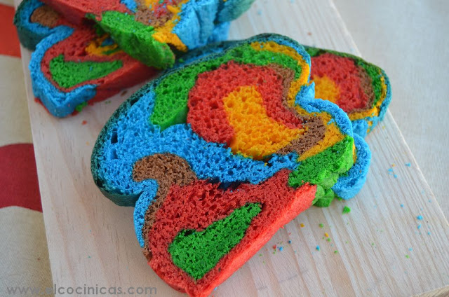 Pan de colores