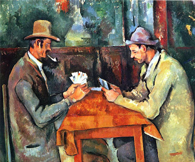 Quadro Les jouers de carte, de Paul Cézanne.