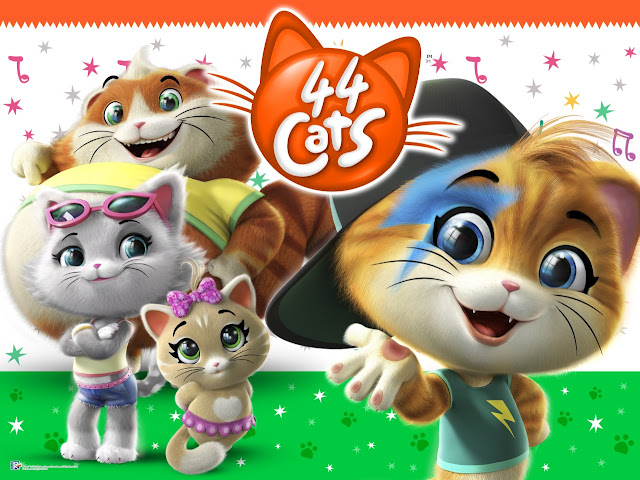 Image showing the 4 cat cartoon characters