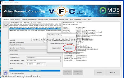 How to convert an Encase (E01) image using VFC