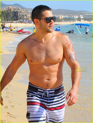 Jesse Metcalfe and Cara Santana Bikini Photos