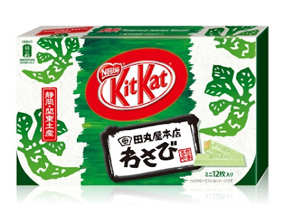 Wasabi Flavored Kit Kats.