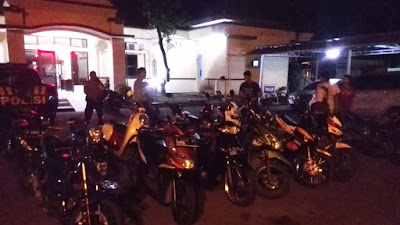 Resahkan Warga, Para Pembalap Liar Digelandang ke Kantor Polisi