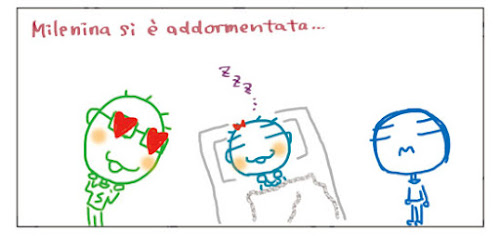 Milenina si e’addormentata… zzz…