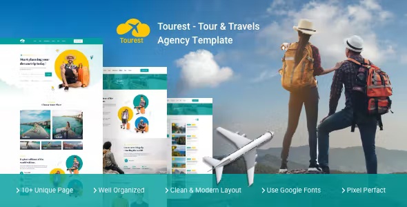Best Tour & Travels Agency Template