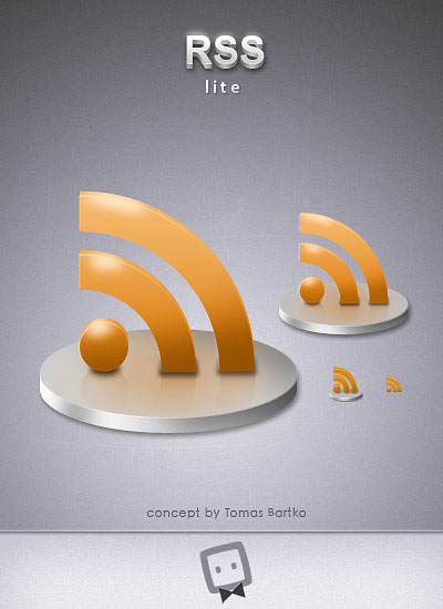 Fresh, Free and Gorgeous RSS Feed Icons