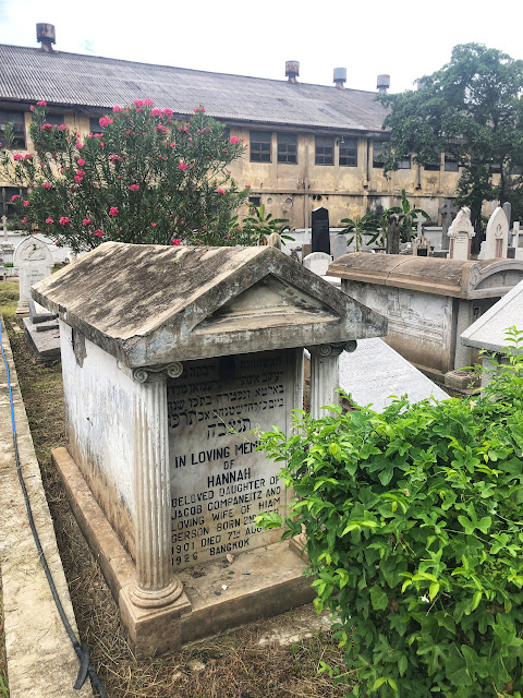 Jewish graves in Bangkok, Thailand