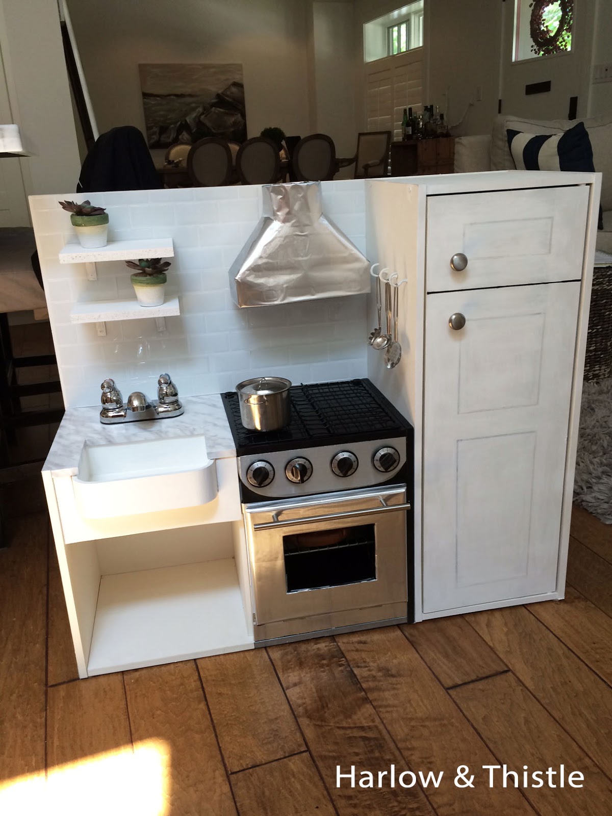 DIY  Play Kitchen  Harlow Thistle Home Design 