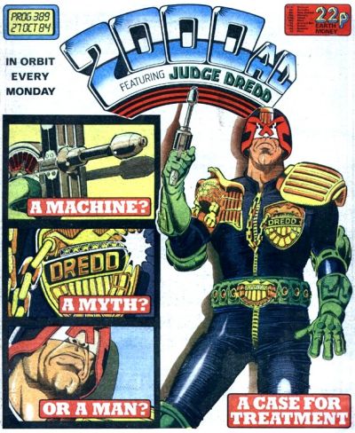 2000 AD #389, Judge Dredd