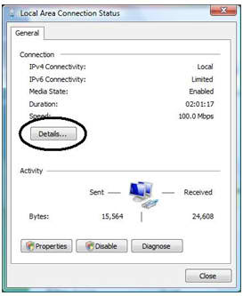 Checking your Computer's IP Address in Windows XP