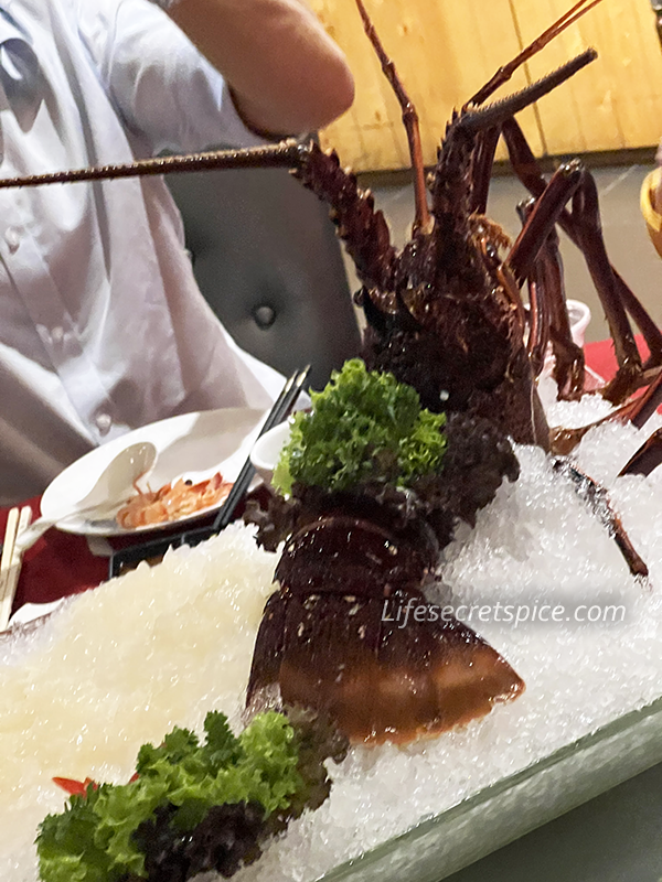 Sashimi Lobster @Fish Market Restaurant 鱼市场餐厅, Cheras, Kuala Lumpur