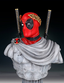 Caesar Deadpool Classic Marvel Mini Bust by Gentle Giant