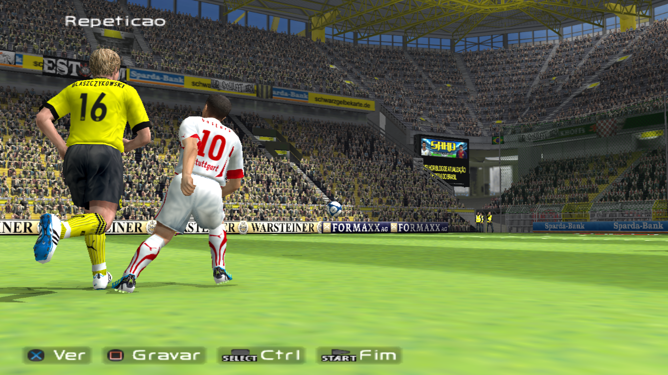 Signal Iduna Park - GER, Borussia Dortmund com gramado em HD ~ 'Pes 6 ...