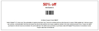 staples coupons