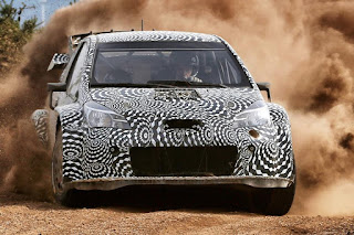 Toyota Yaris WRC Prototype 2017 Front