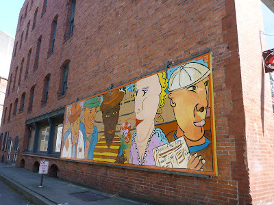 Billy King Pioneer Square Mural