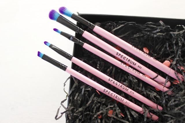 spectrum brushes, spectrum, essential set, 10 piece essential set